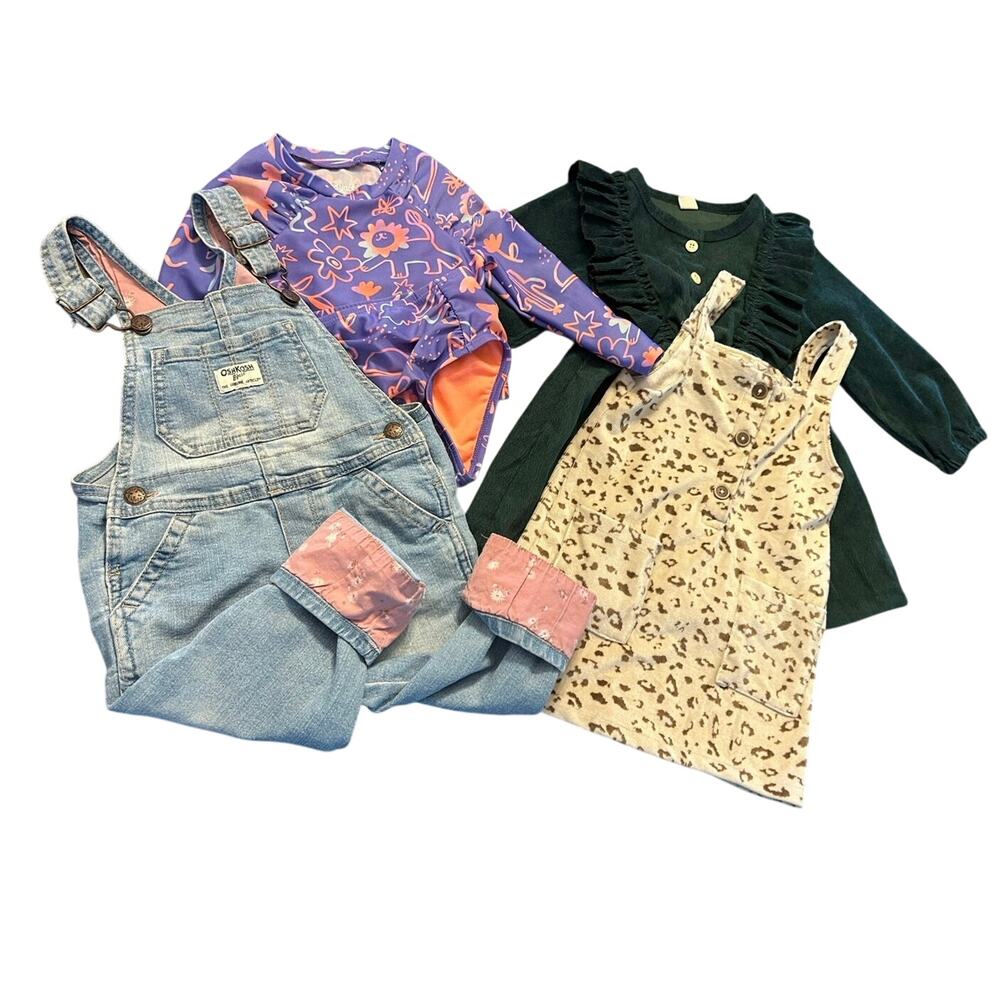 Girls 2T Bundle 5 pieces Oshkosh Carters Jessica Simpson
